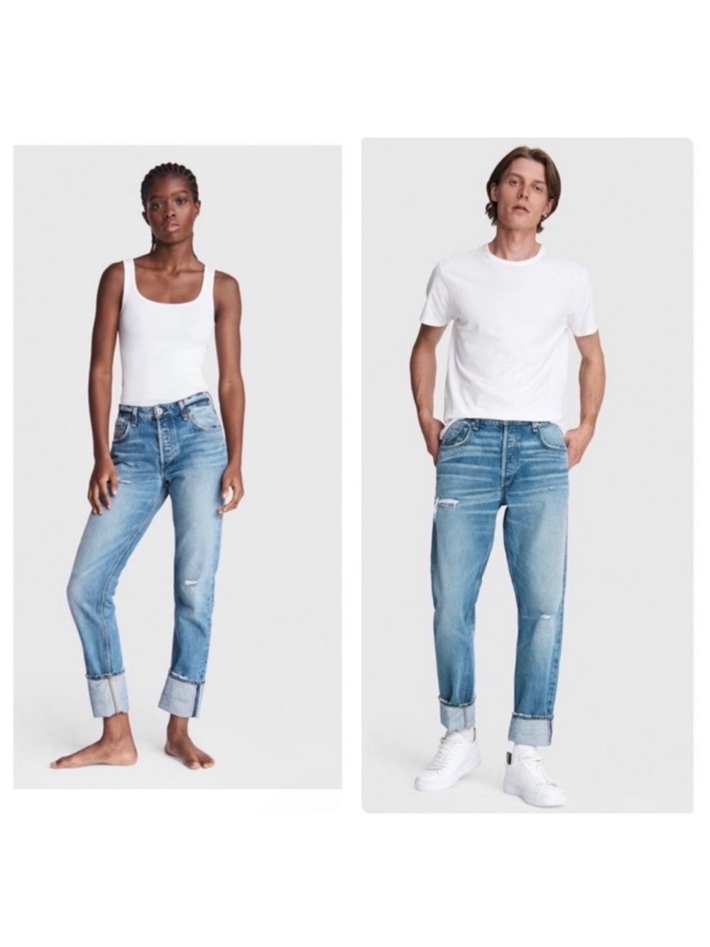 Rag & Bone Blythe Vintage Fit Selvedge Jeans Vidalia 25 NWT